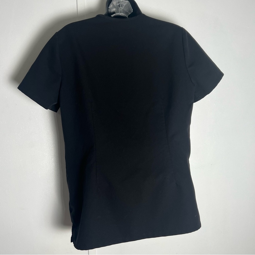 FIGS Casma Three-Pocket Scrub Technical Collection Top Black - Picture 11 of 12